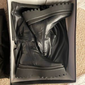 Dolls Kill Vegan Leather over knee boots